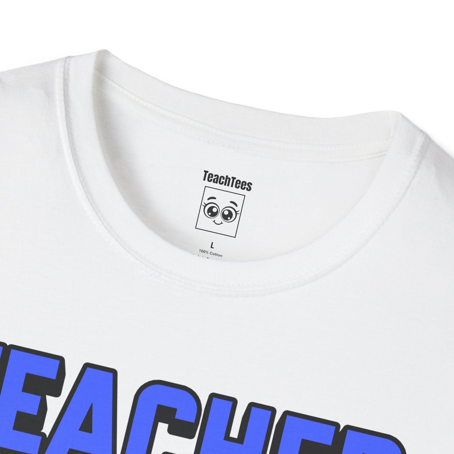 Teacher Off Duty Blue Tee
