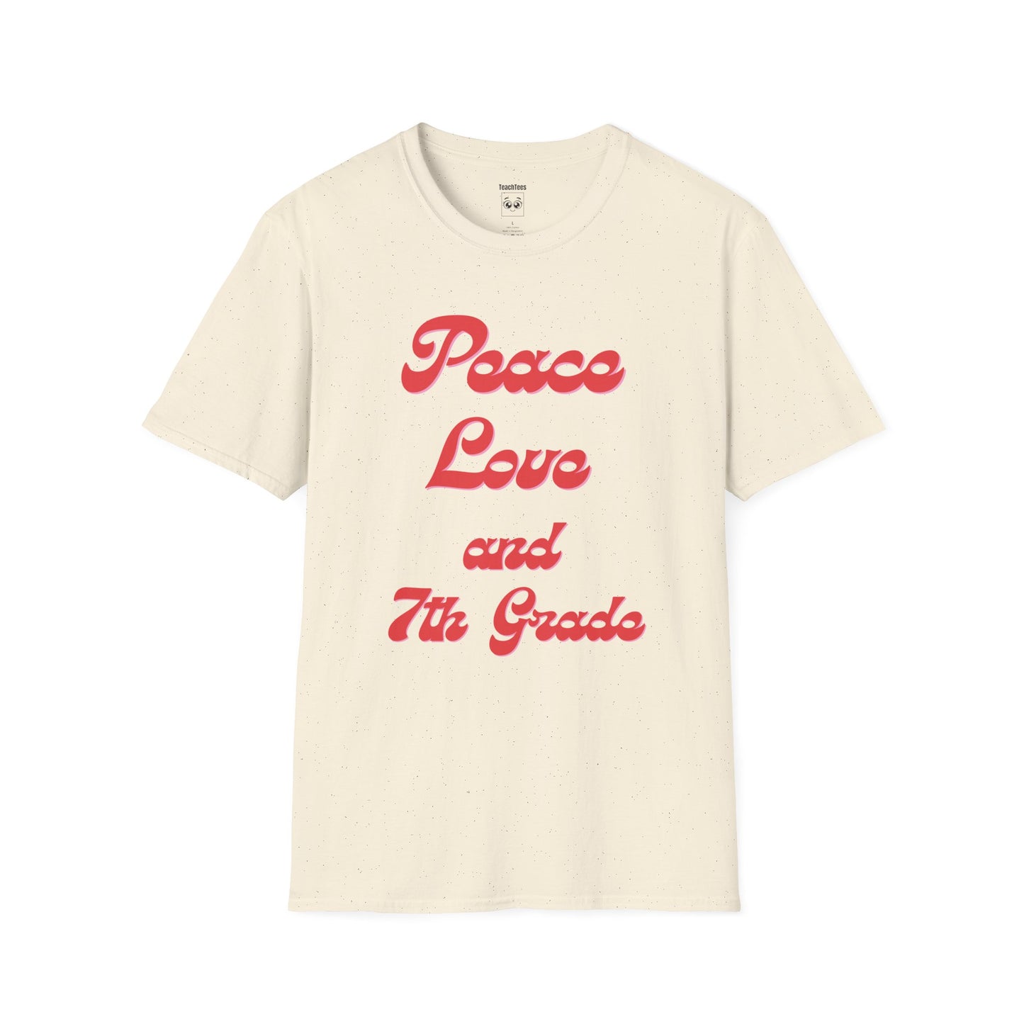 Peace Love and 7th Grade Tee