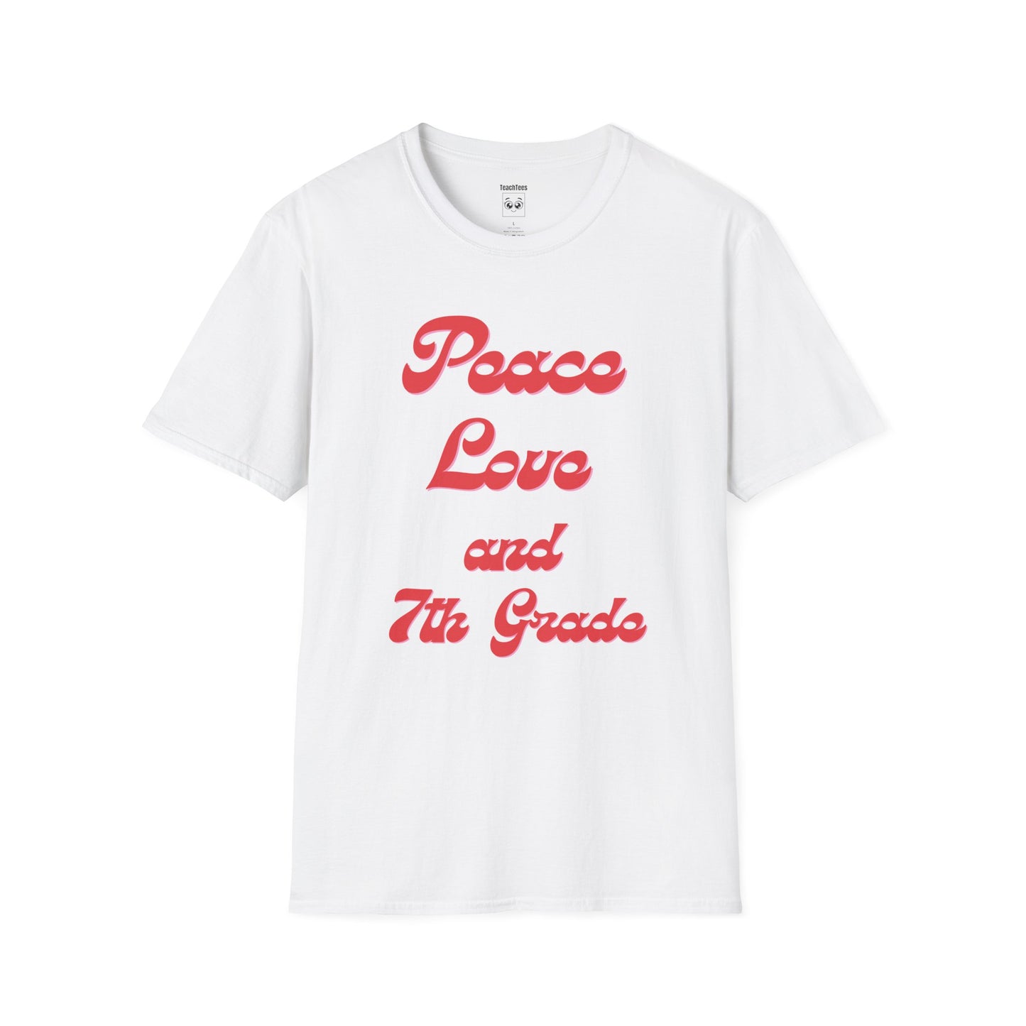 Peace Love and 7th Grade Tee