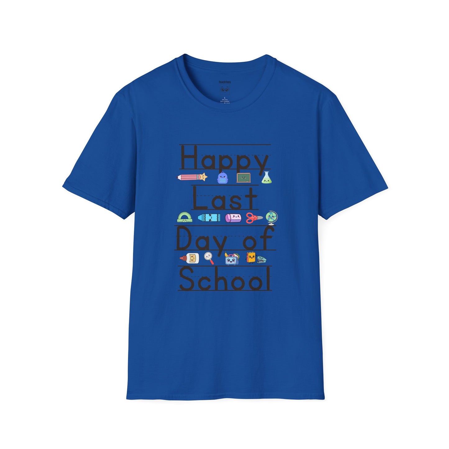 Happy Last Day of School Lined Tee