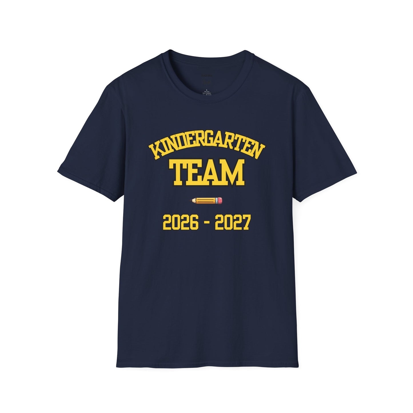Kindergarten Team 2026–2027 Yellow Tee
