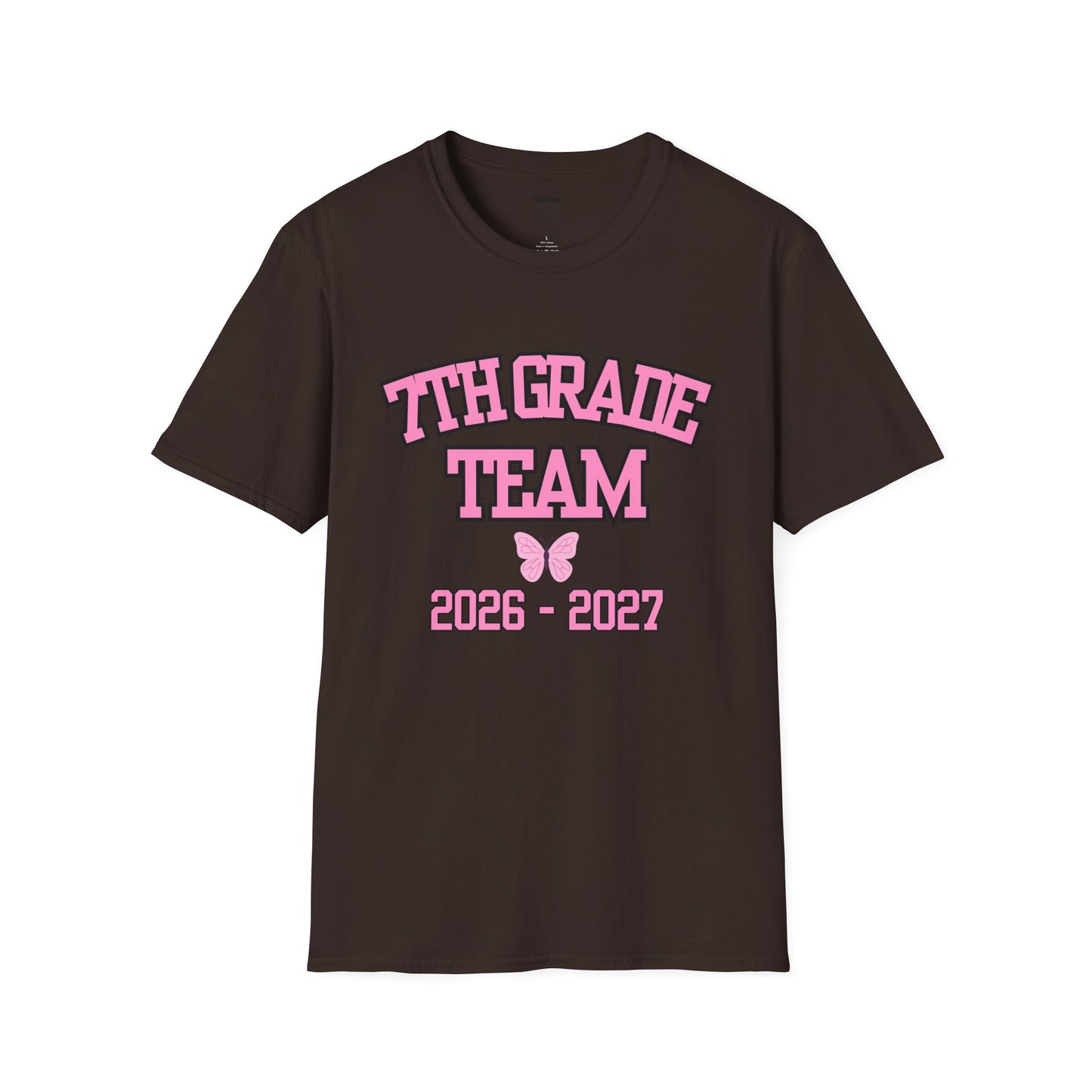 7th Grade Team 2026–2027 Pink Tee