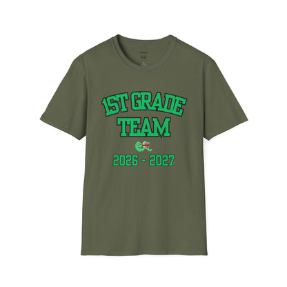 1st Grade Team  2026-2027 Green Tee