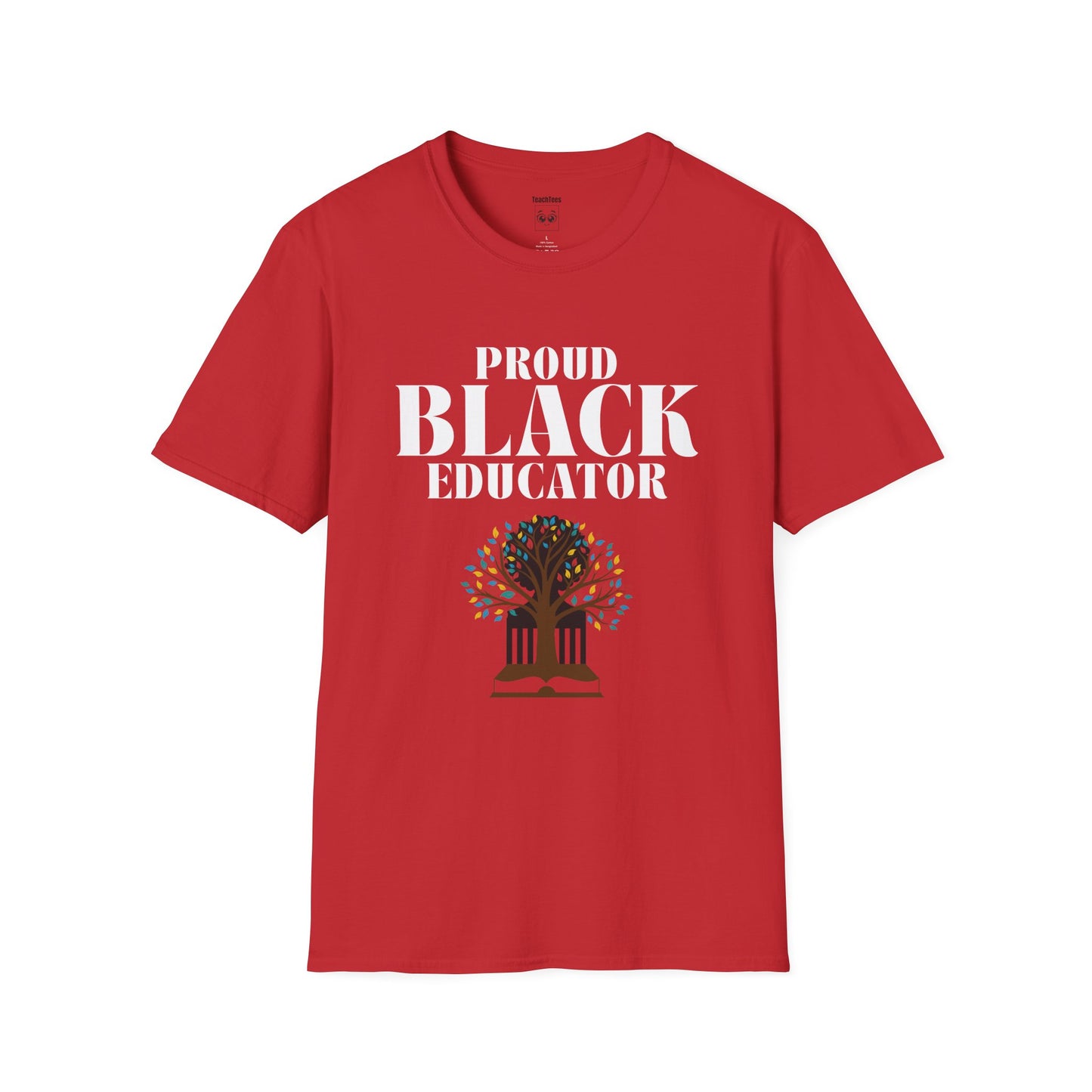 Proud Black Educator Dark Tee 4