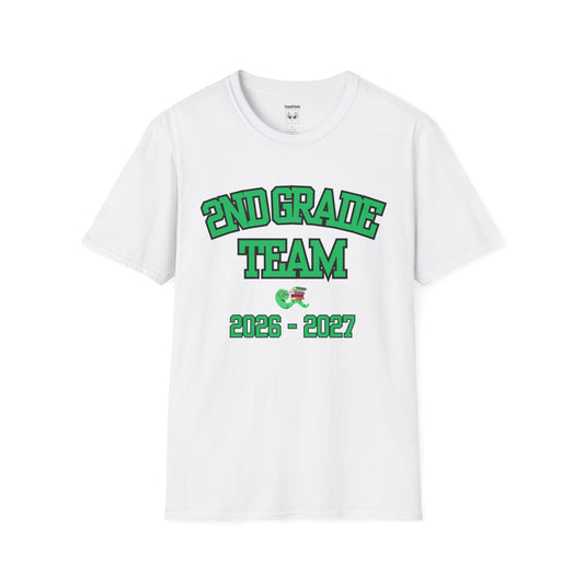2nd Grade Team 2026–2027 Green Tee