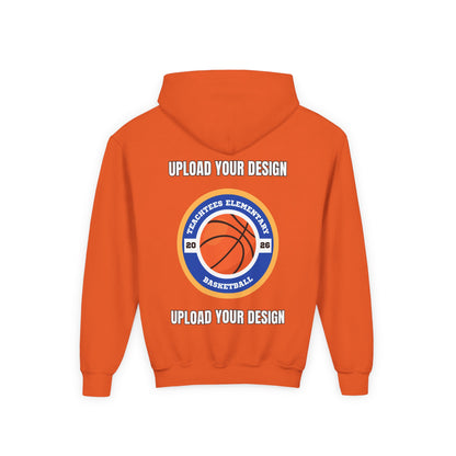 Customizable Youth Pullover Hoodie