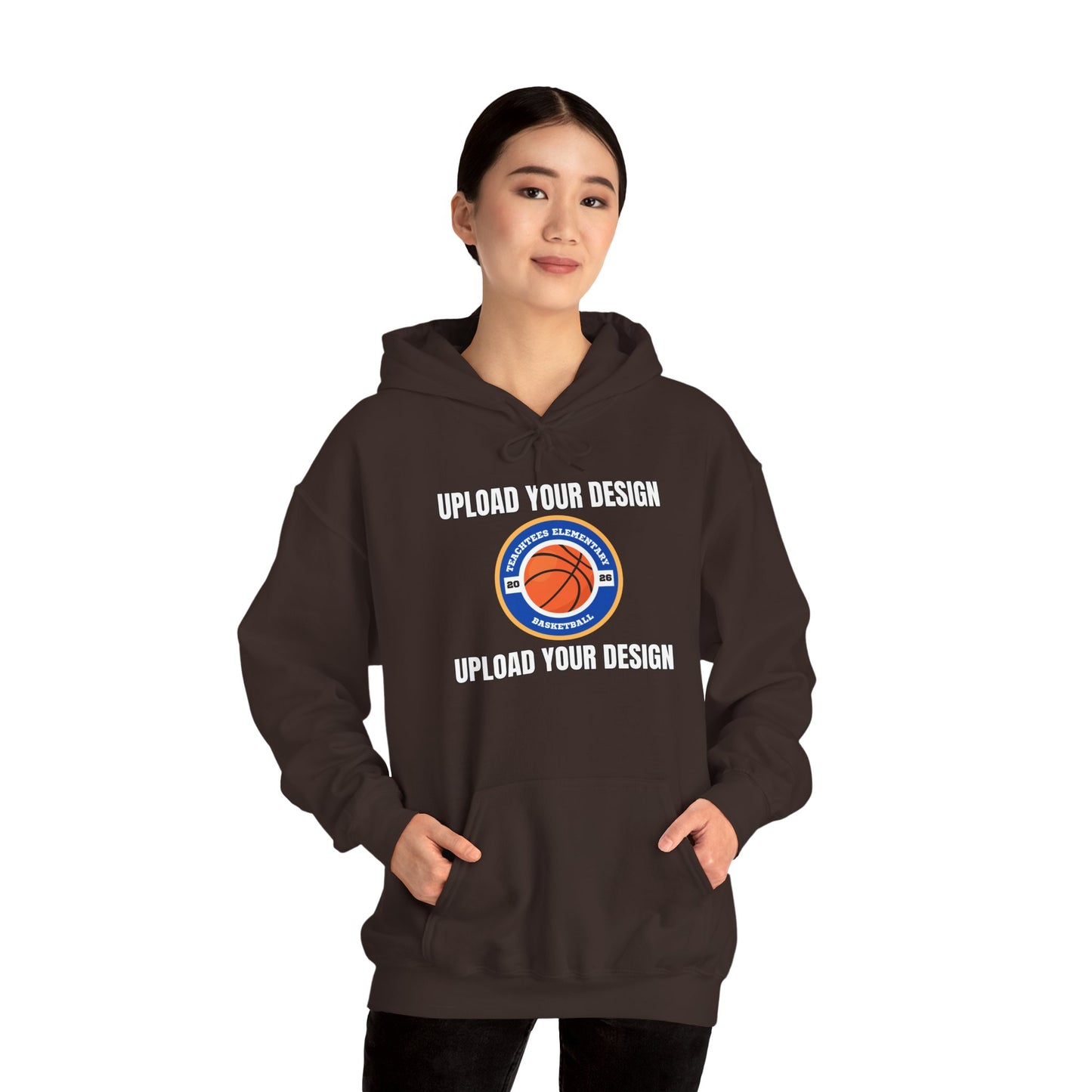 Customizable Adult Pullover Hoodie