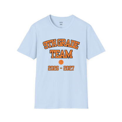 9th Grade Team 2026–2027 Orange Tee