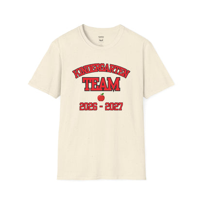 Kindergarten Team 2026–2027 Red Tee