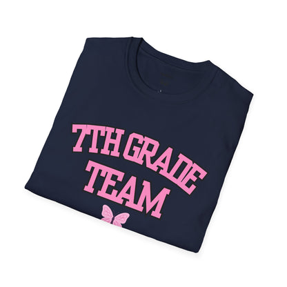 7th Grade Team 2026–2027 Pink Tee