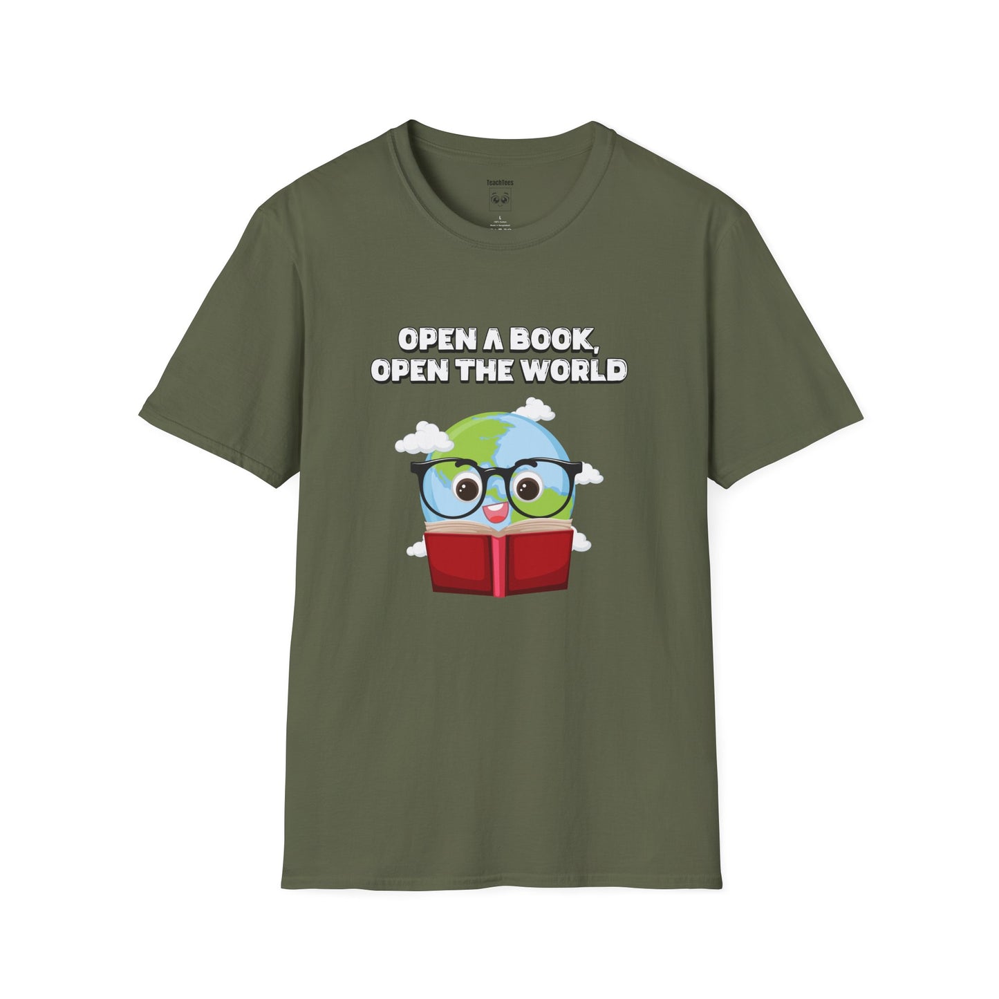 Open A Book, Open The World Tee