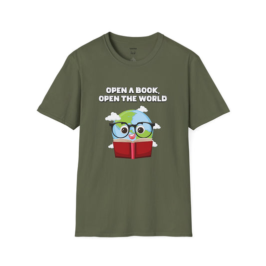 Open A Book, Open The World Tee