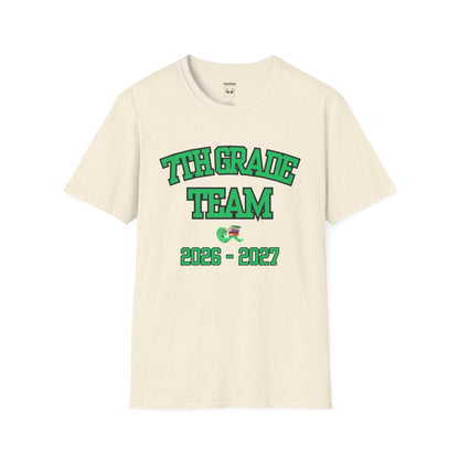 7th Grade Team 2026–2027 Green Tee