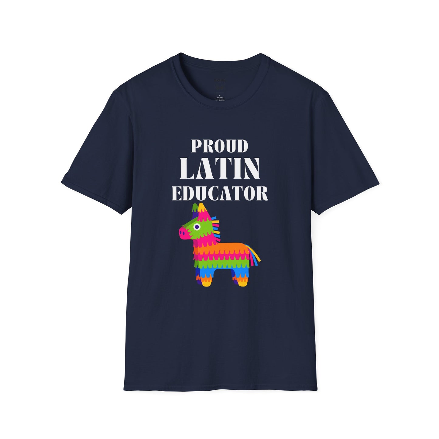 Proud Latin Educator Dark Tee 2