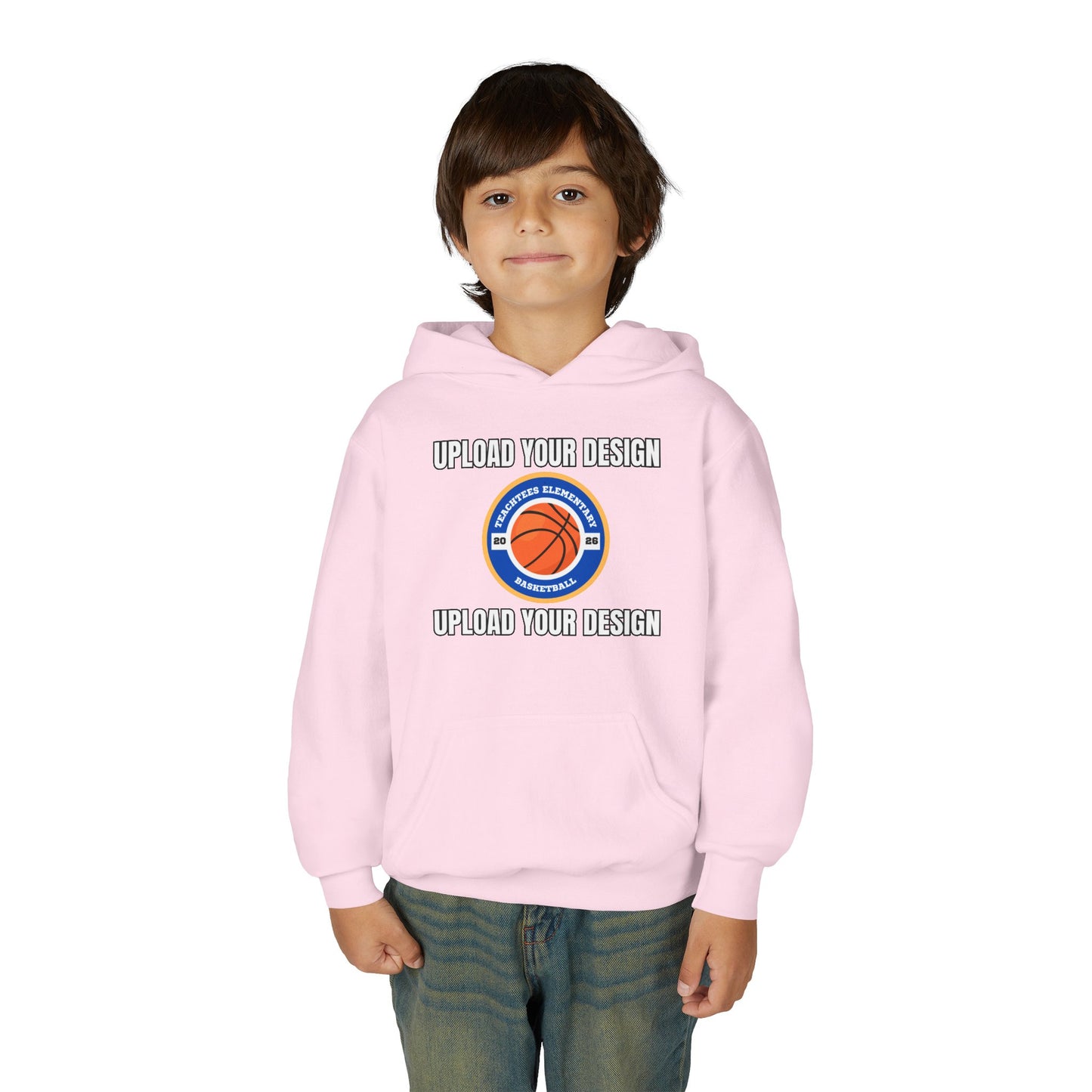 Customizable Youth Pullover Hoodie