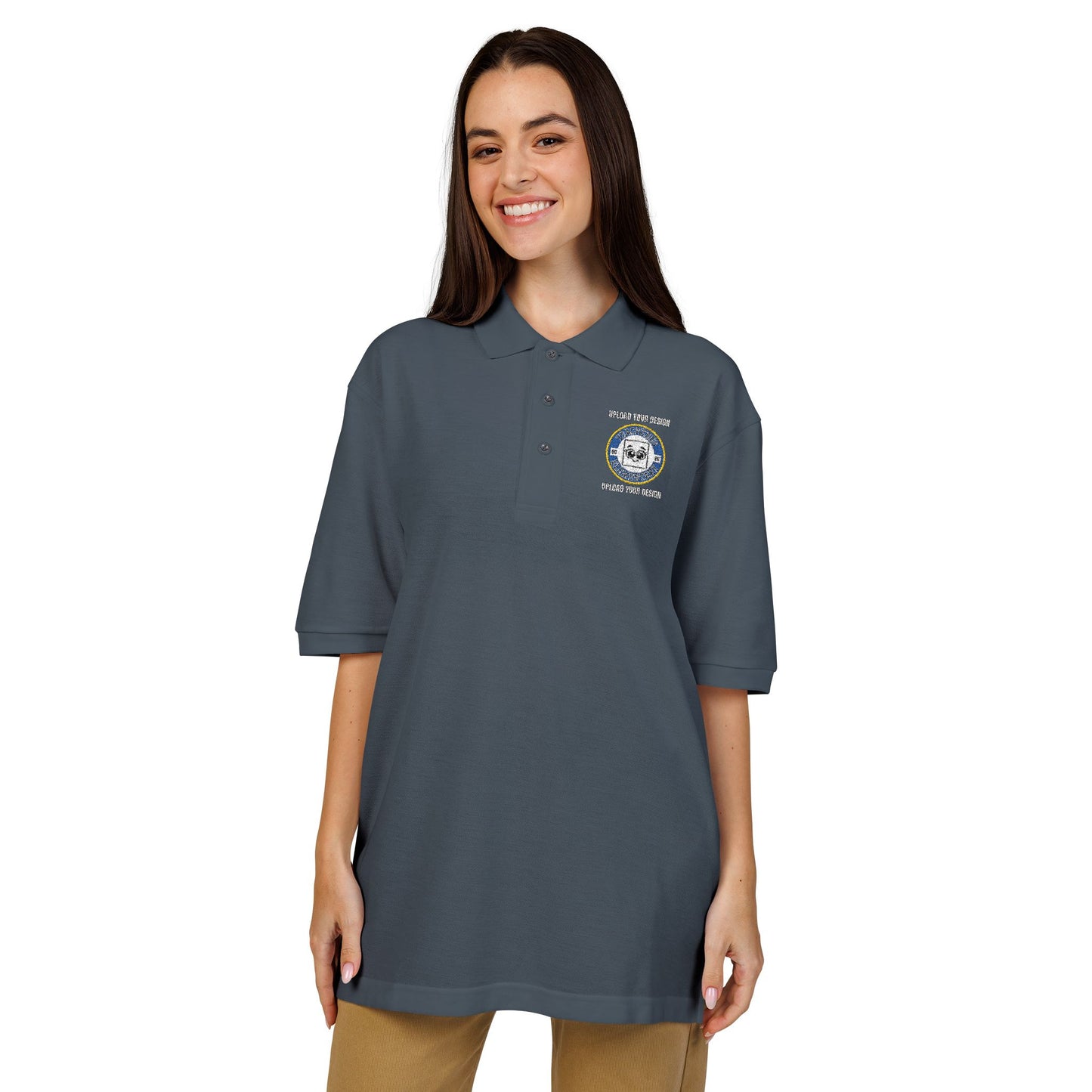 Customizable Embroidered Adult Polo Shirt