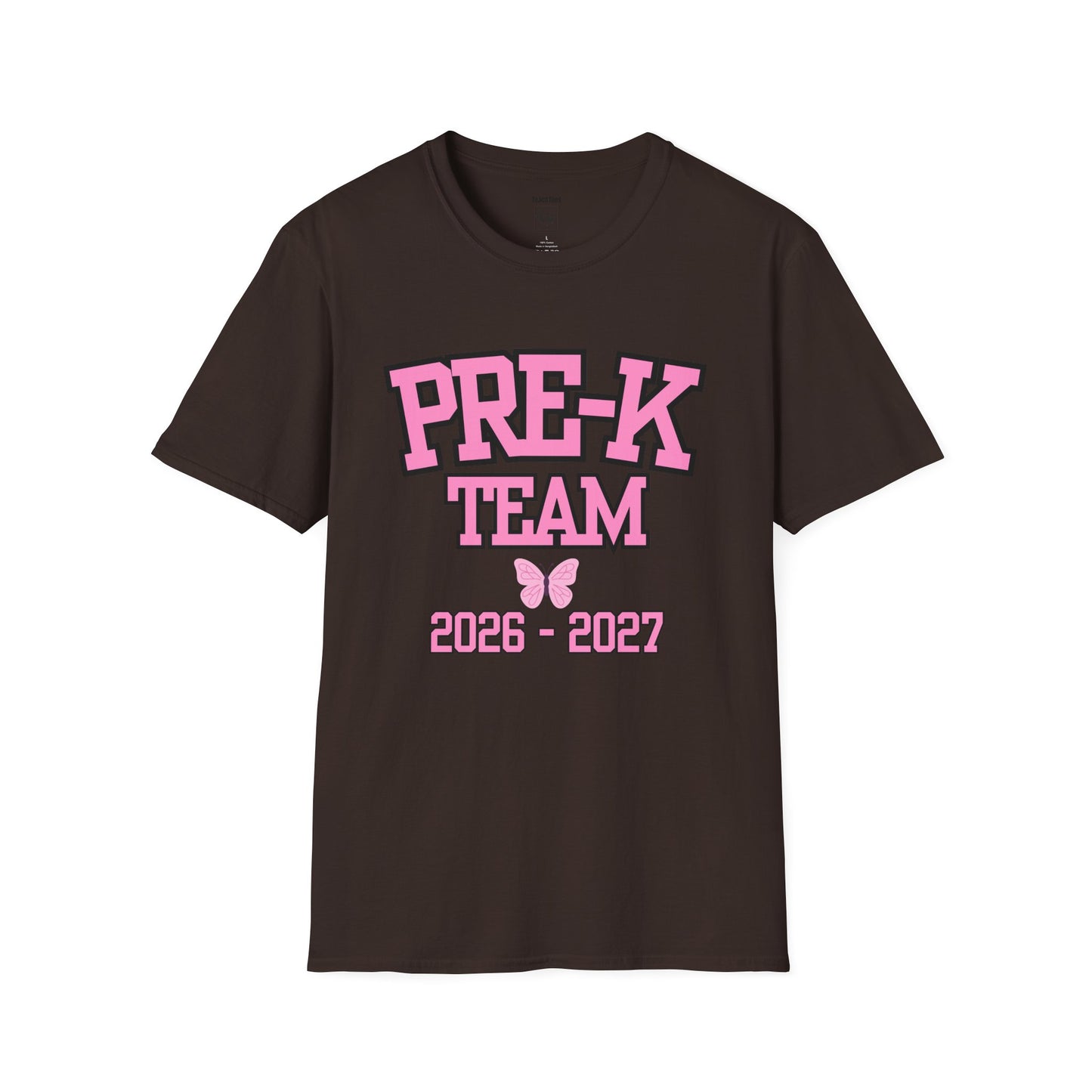 Pre-K Team 2026–2027 Pink Tee