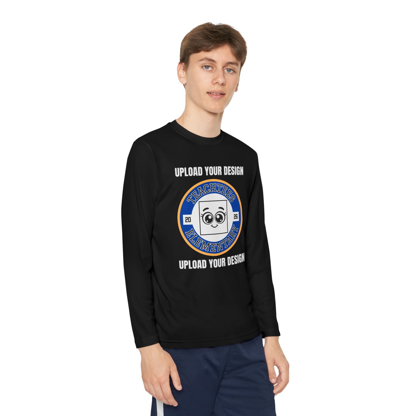 Customizable Long Sleeve Youth Tee