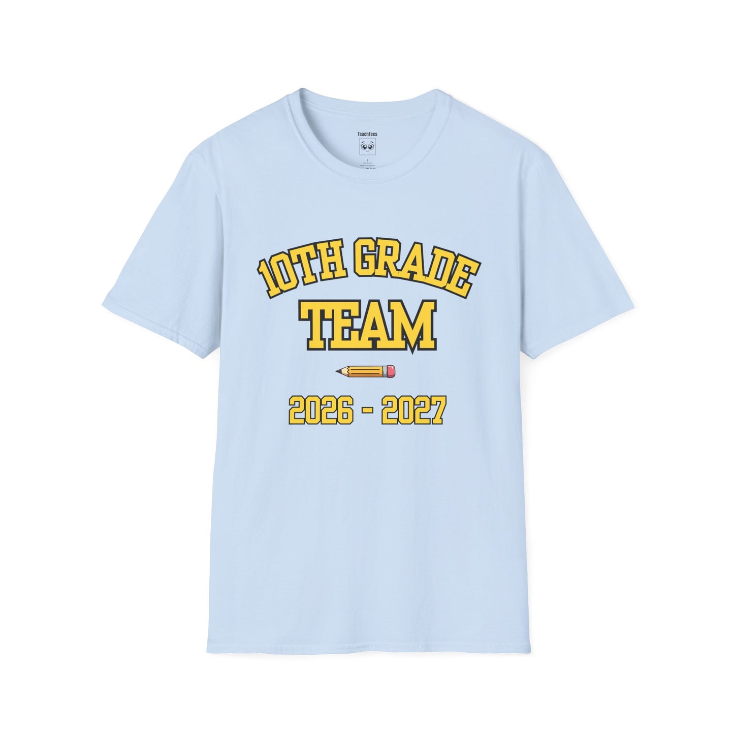 10th Grade Team 2026-2027 Yellow Tee
