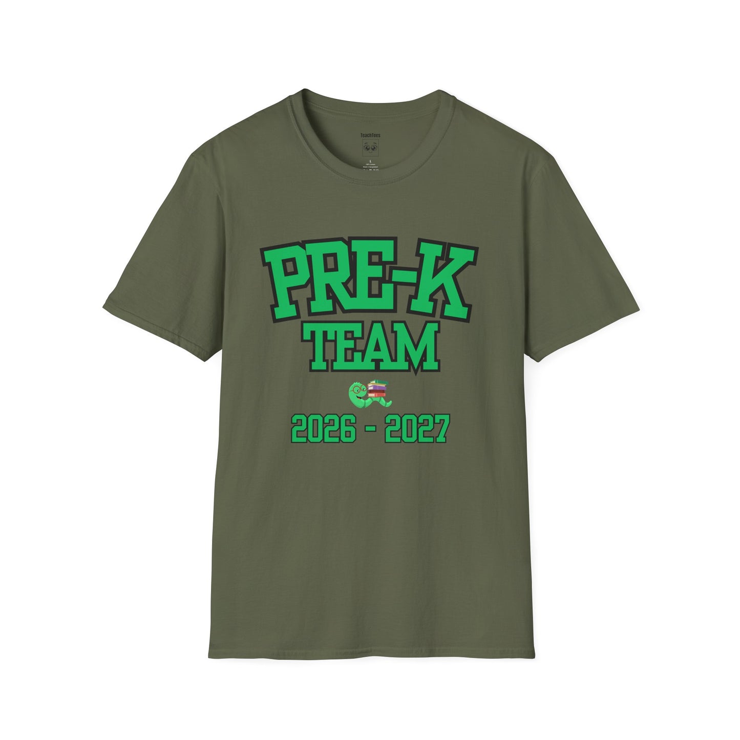 Pre-K Team 2026-2027 Green Tee
