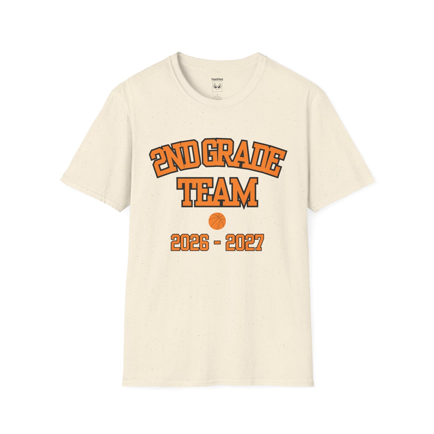2nd Grade Team 2026-2027 Orange Tee
