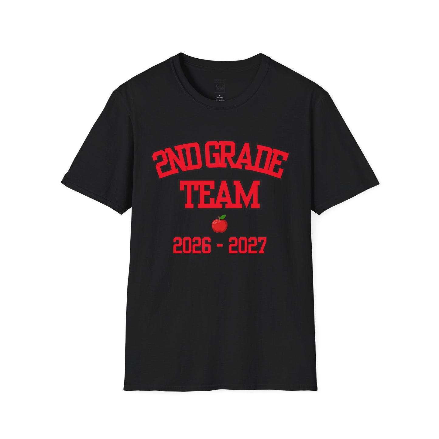 2nd Grade Team 2026-2027 Red Tee