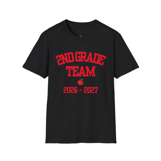 2nd Grade Team 2026-2027 Red Tee