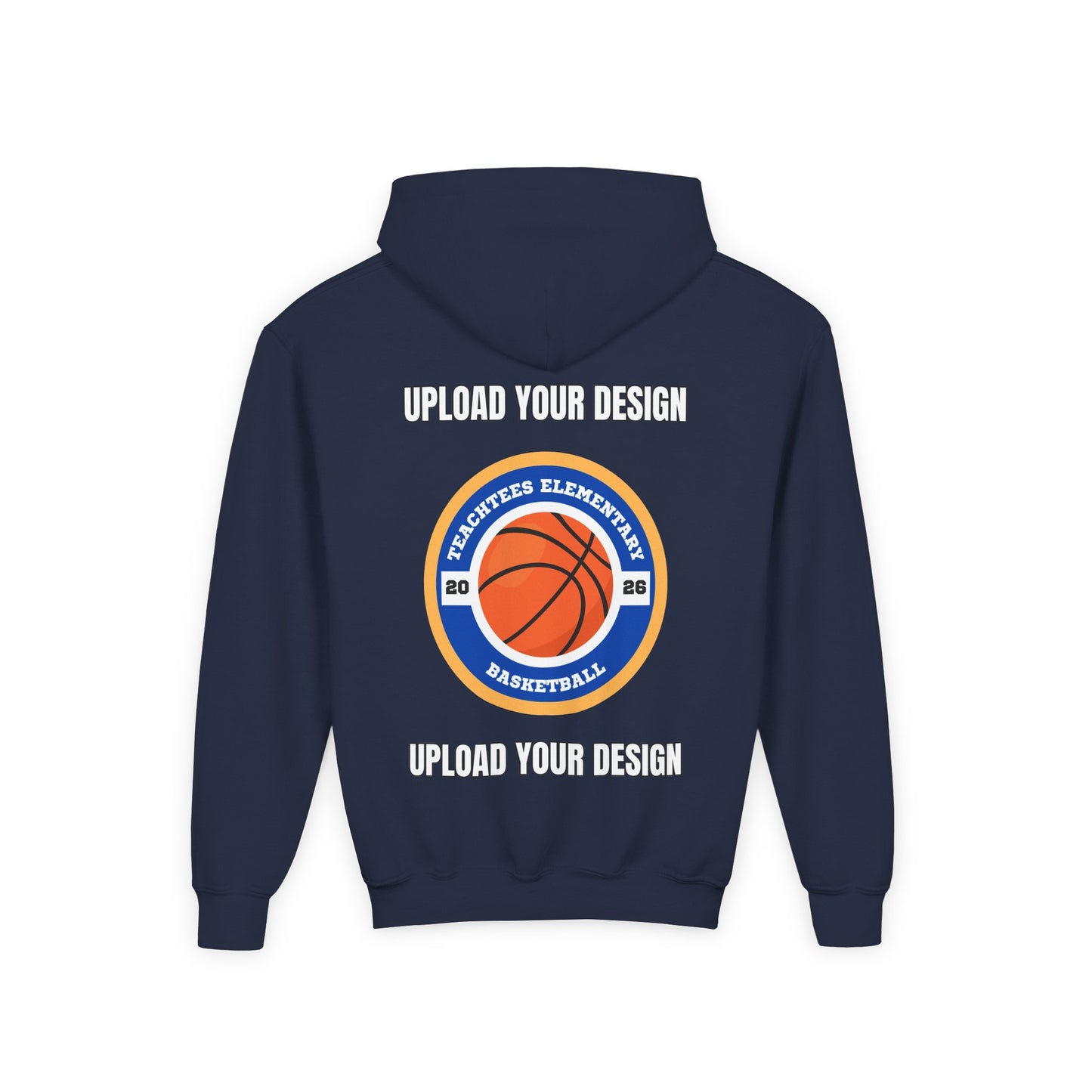 Customizable Youth Pullover Hoodie