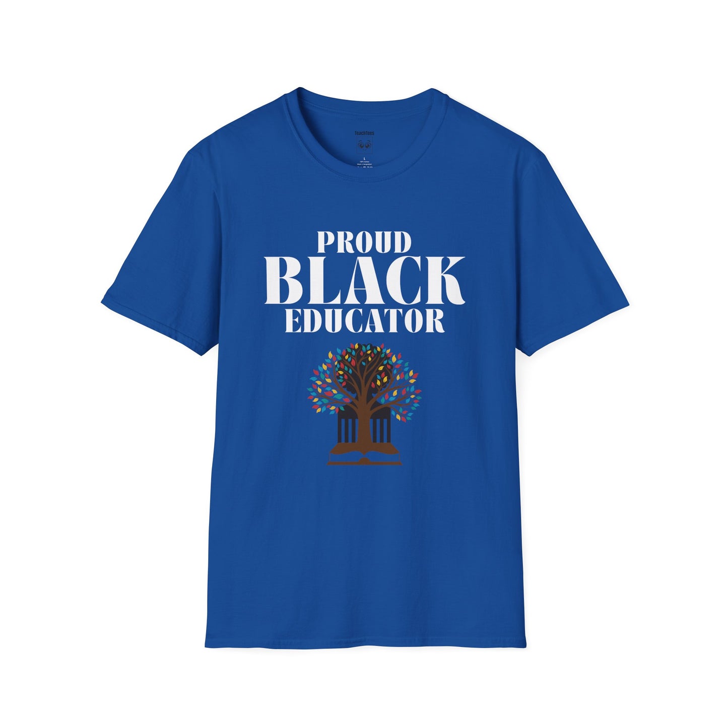Proud Black Educator Dark Tee 4
