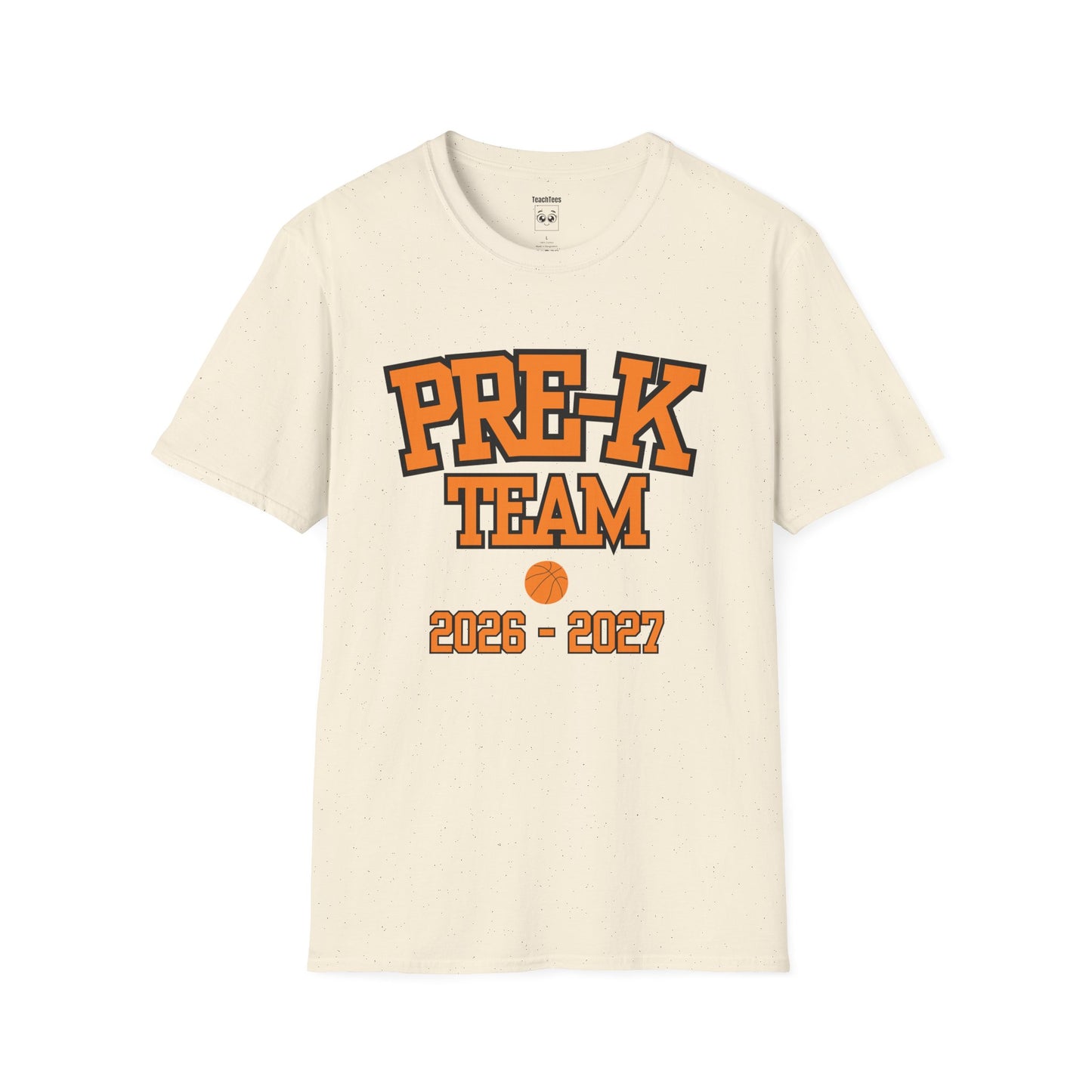 Pre-K Team 2026–2027 Orange Tee