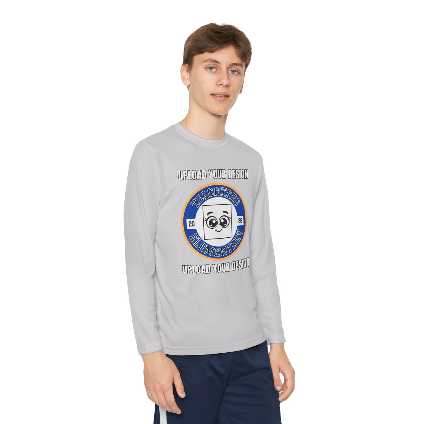 Customizable Long Sleeve Youth Tee