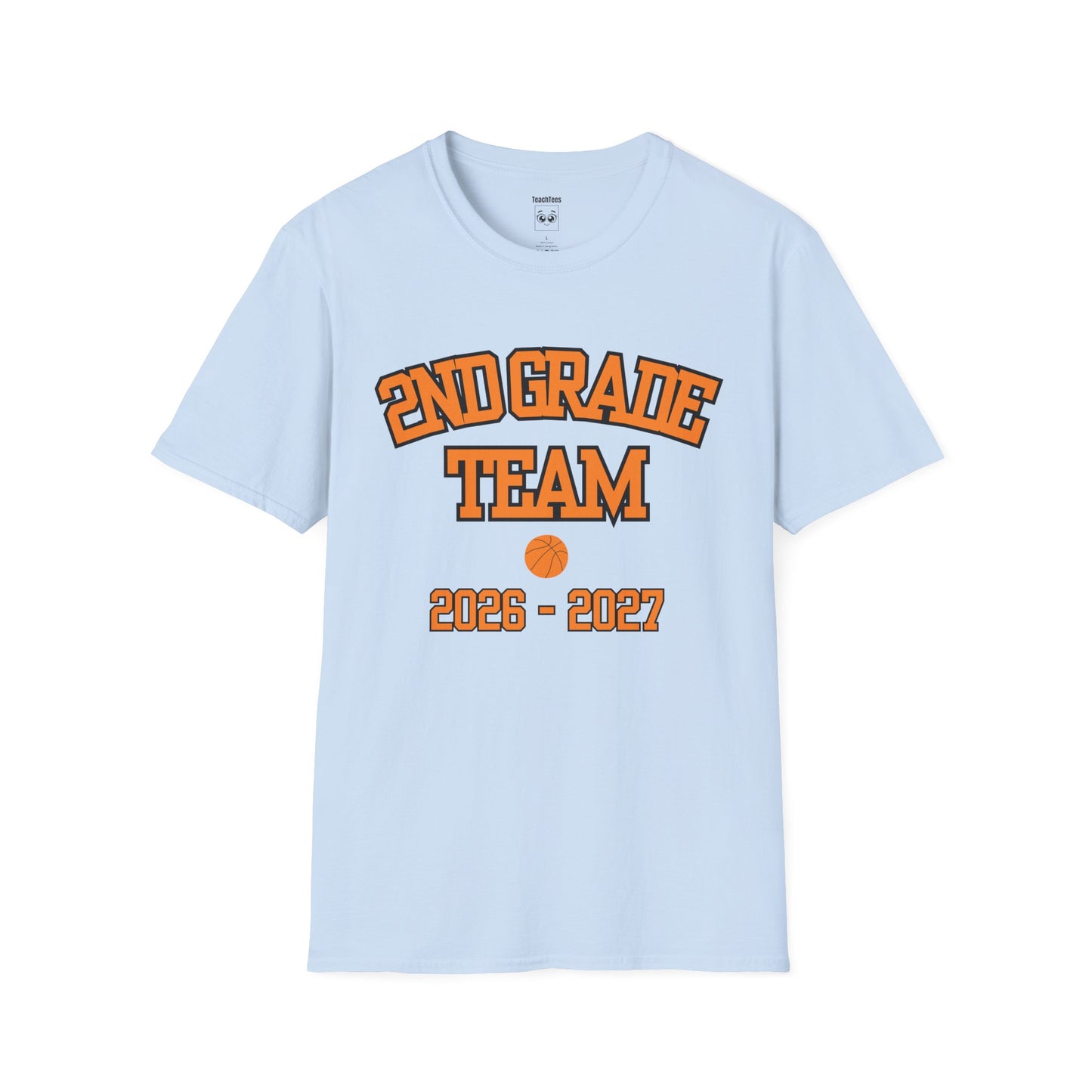 2nd Grade Team 2026-2027 Orange Tee