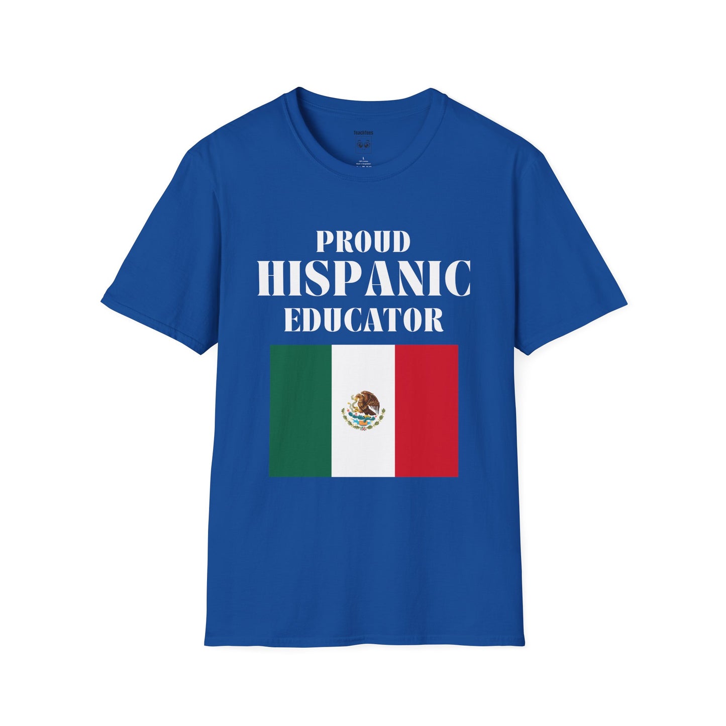 Proud Hispanic Educator Dark Tee 2