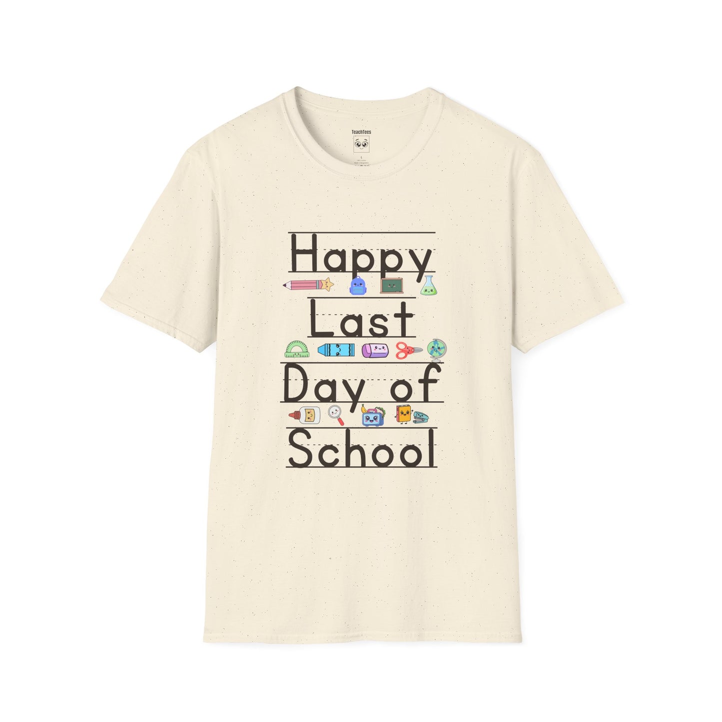 Happy Last Day of School Lined Tee