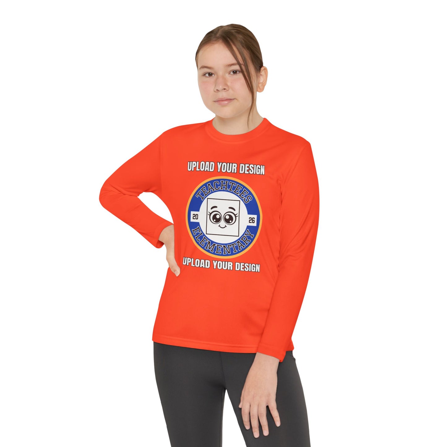 Customizable Long Sleeve Youth Tee