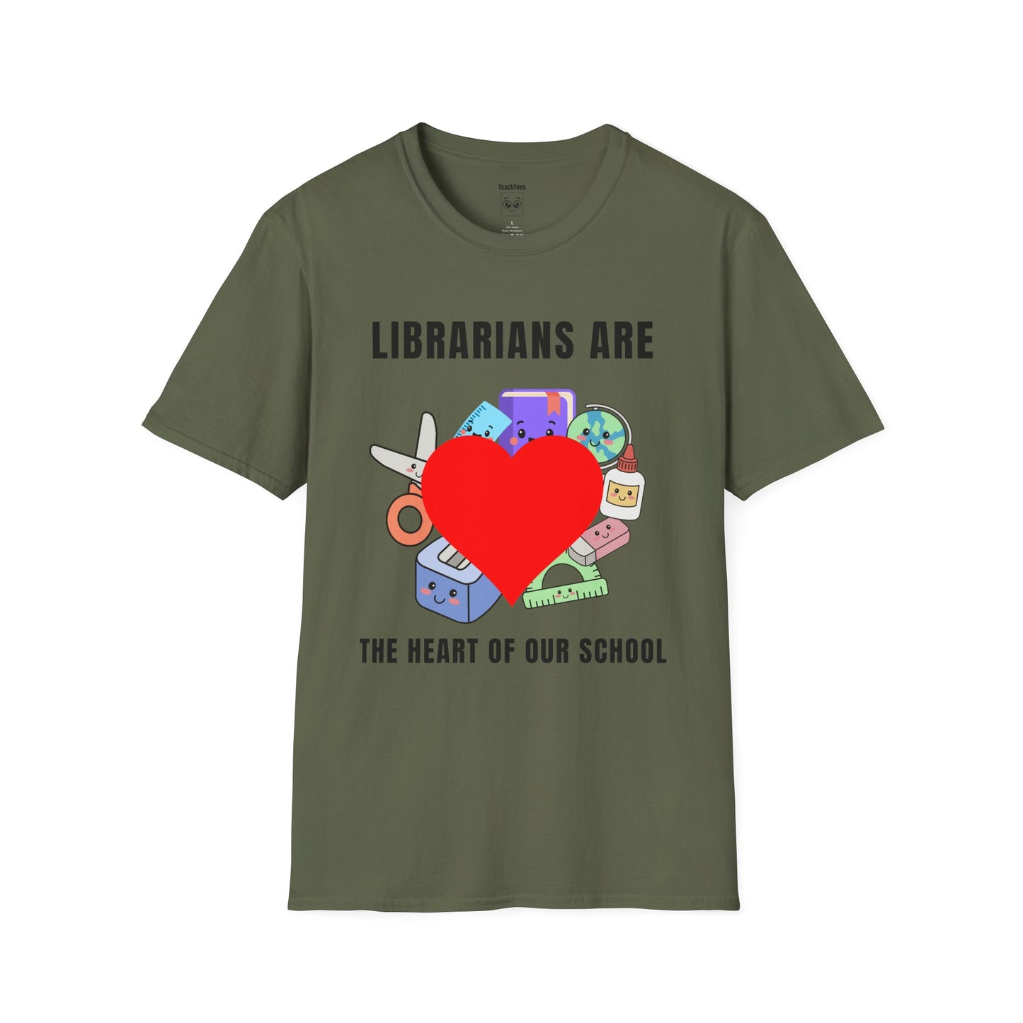 Librarian Appreciation Heart Tee