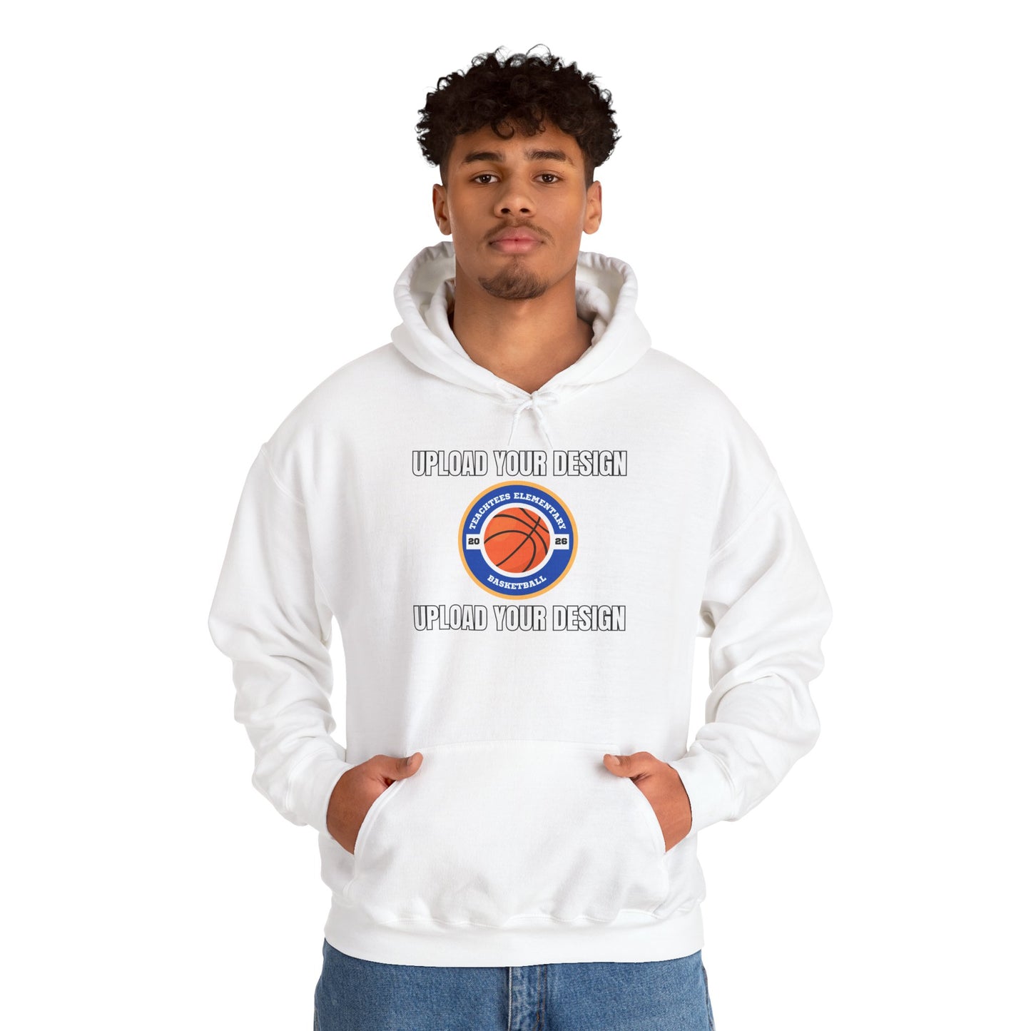 Customizable Adult Pullover Hoodie