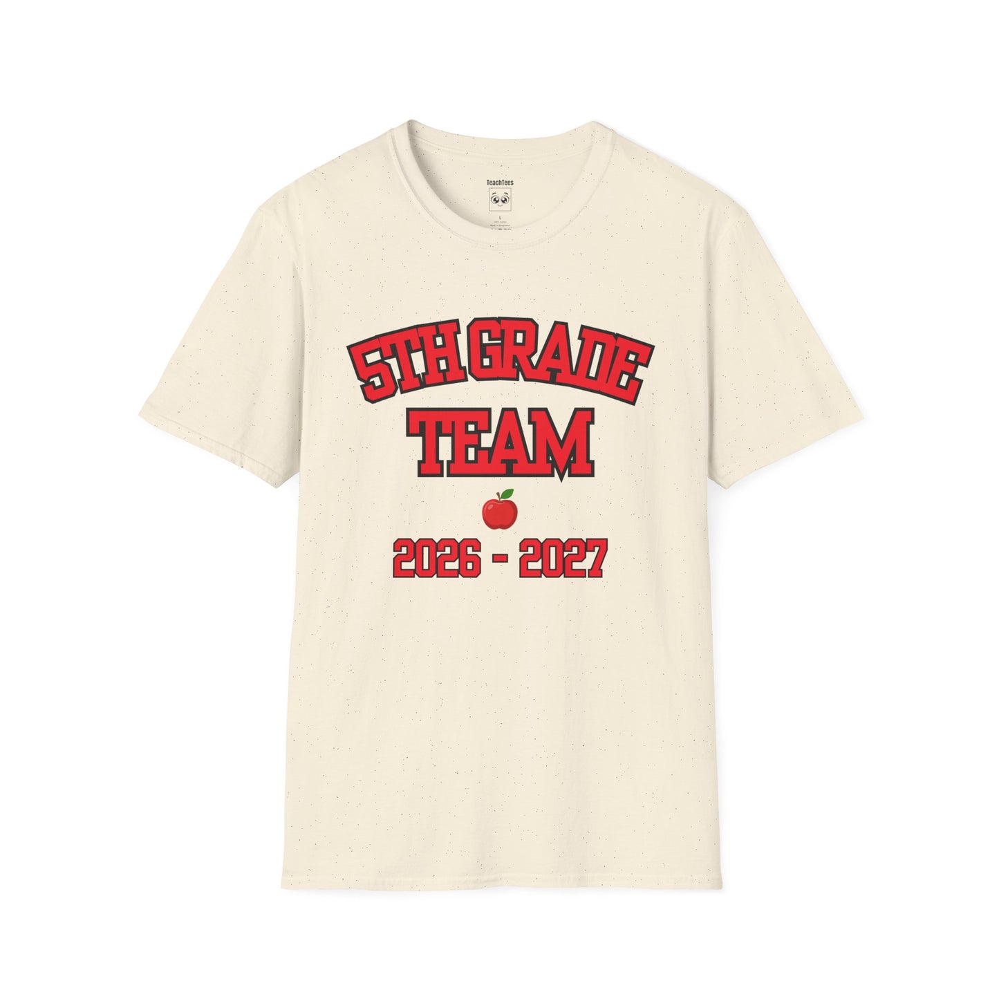 5th Grade Team 2026–2027 Red Tee