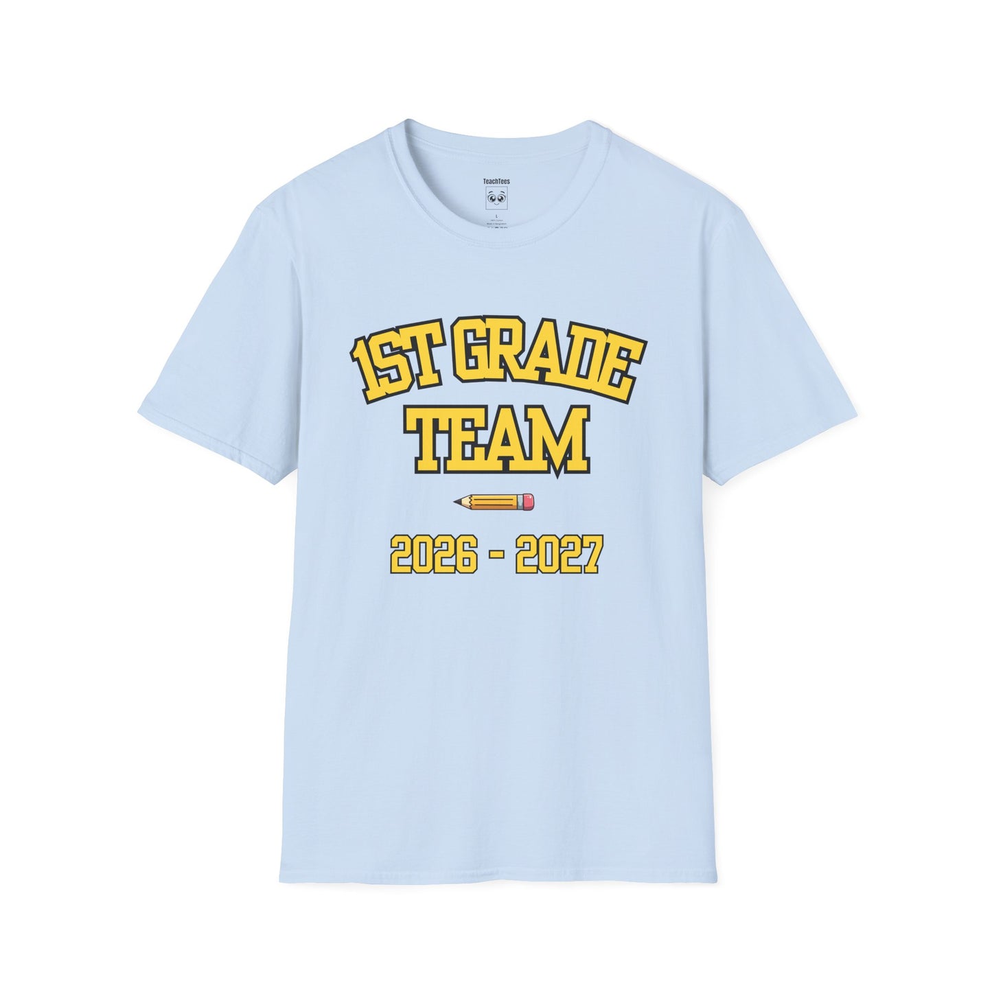 1st Grade Team  2026-2027 Yellow Tee