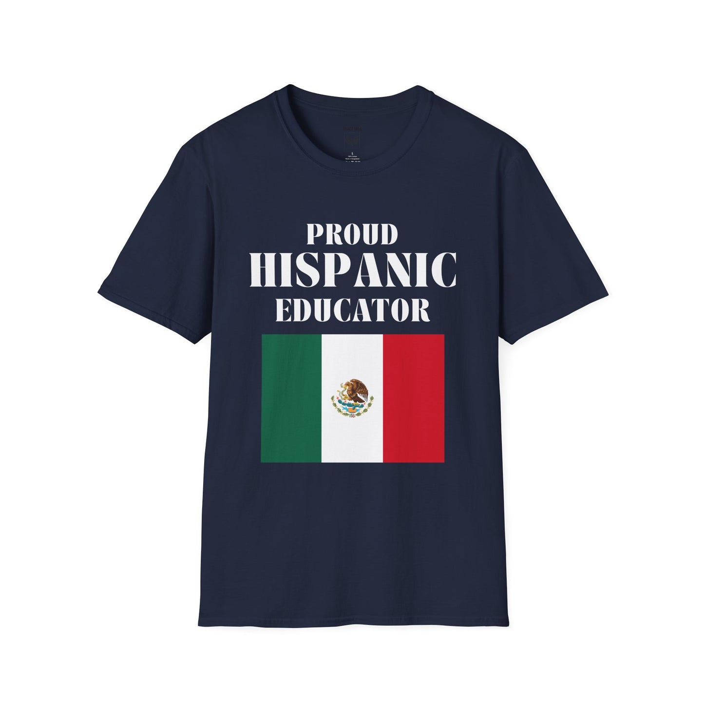 Proud Hispanic Educator Dark Tee 2