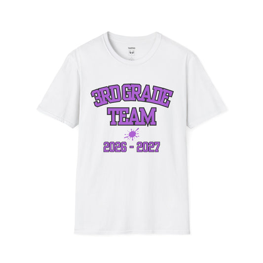 3rd Grade Team 2026–2027 Purple Tee