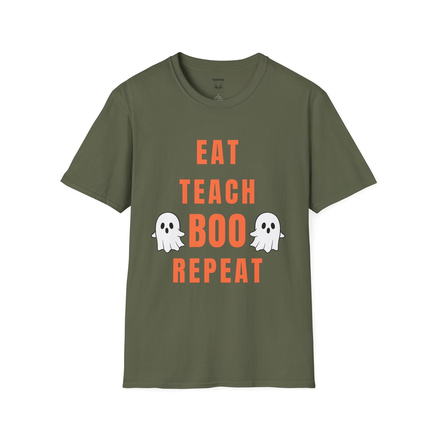 Eat Teach Boo Repeat Tee