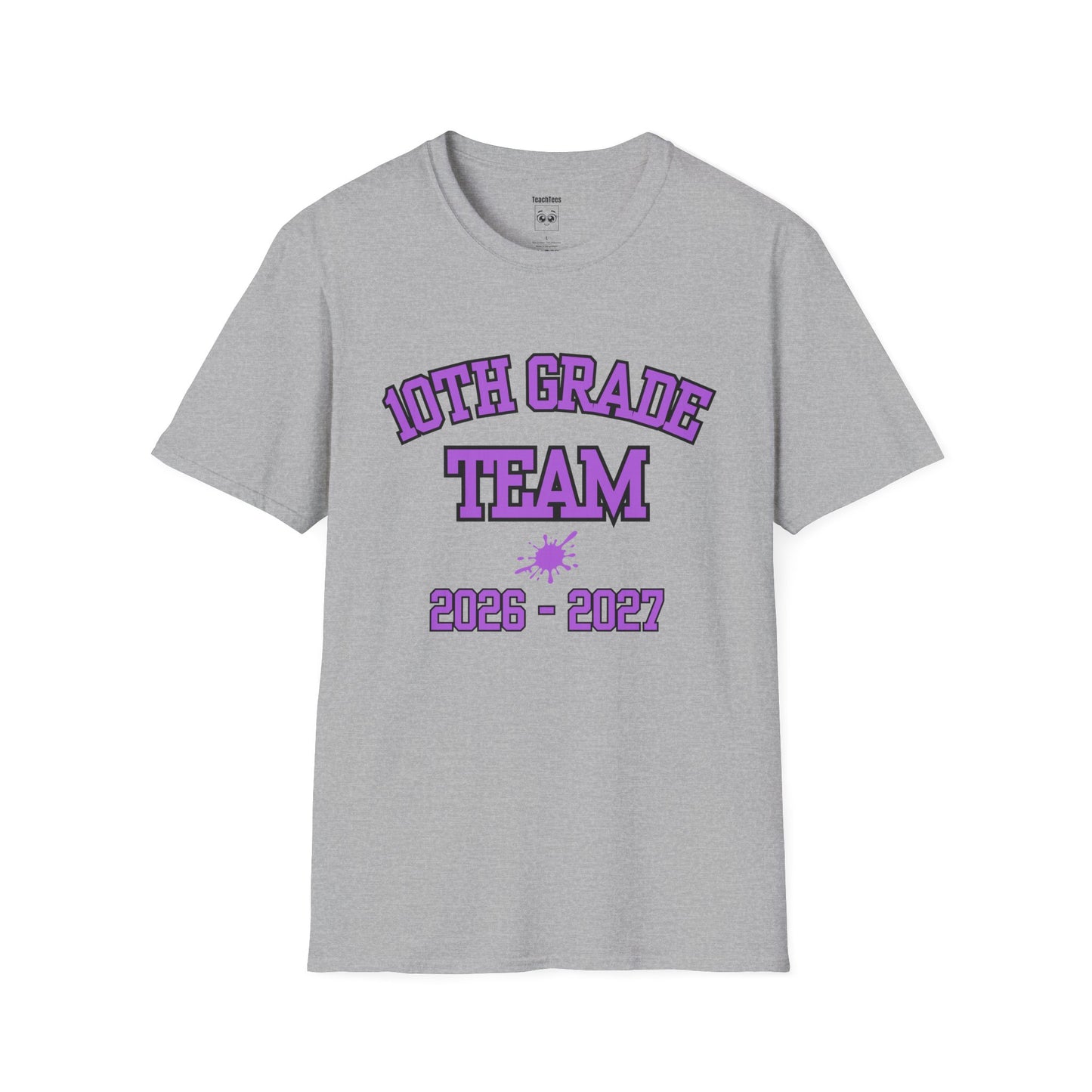 10th Grade Team 2026-2027 Purple Tee