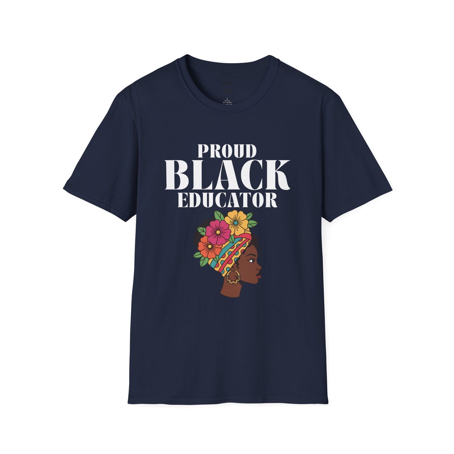 Proud Black Educator Dark Tee 1
