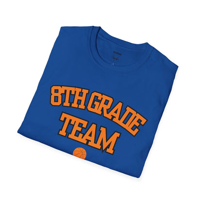 8th Grade Team 2026–2027 Orange Tee
