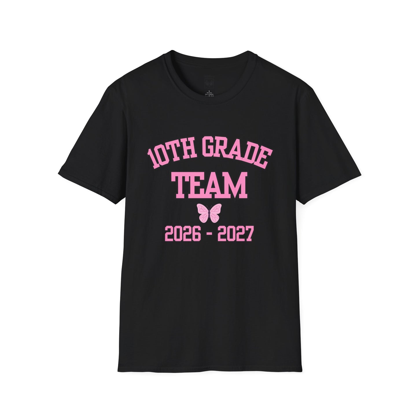 10th Grade Team 2026-2027 Pink Tee