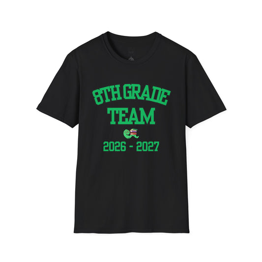 8th Grade Team 2026–2027 Green Tee