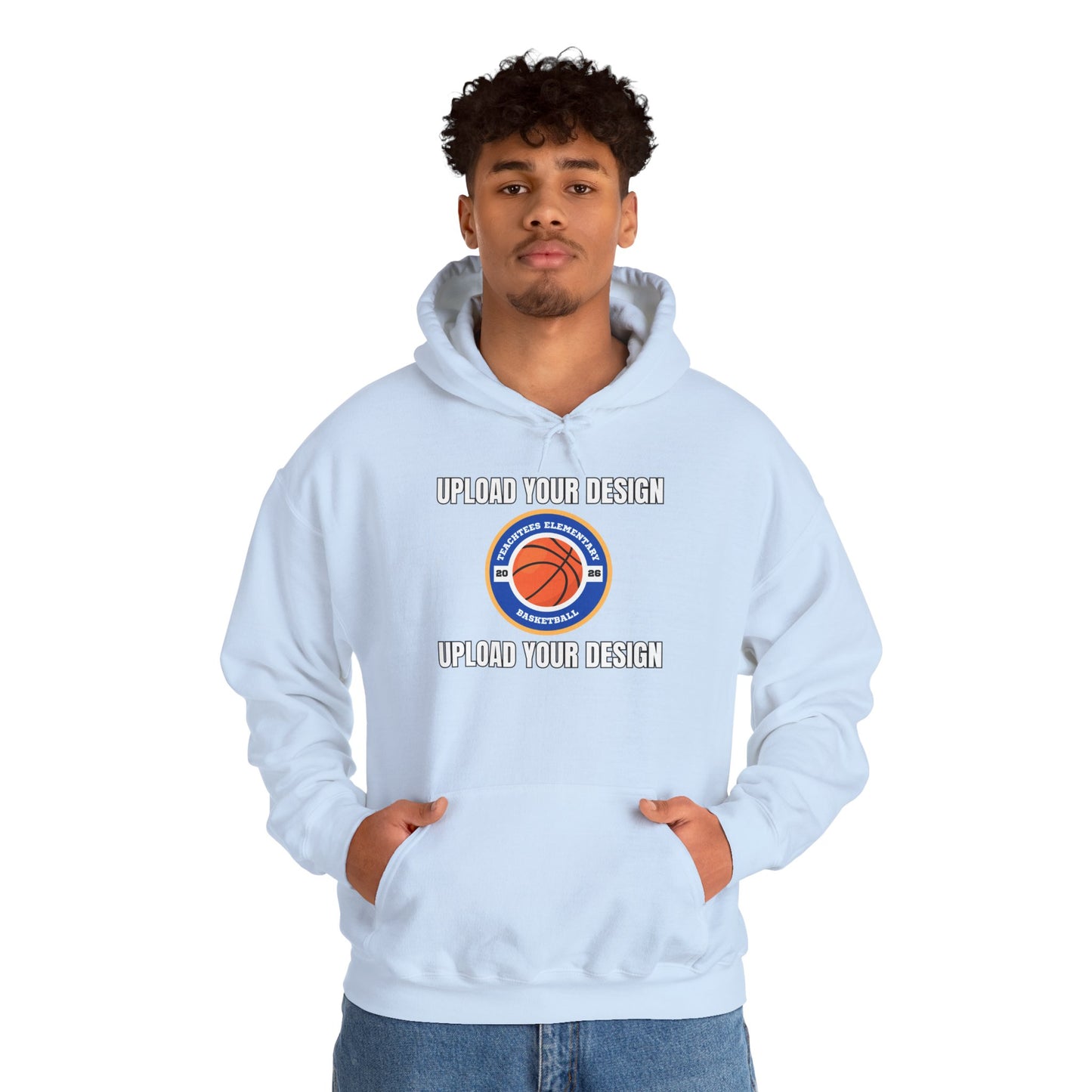 Customizable Adult Pullover Hoodie