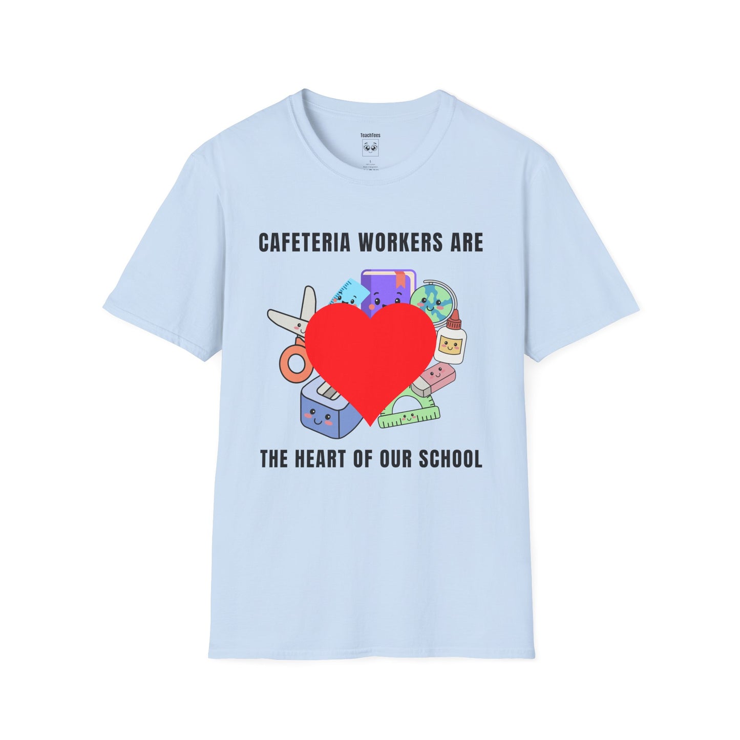 Cafeteria Worker Appreciation Heart Tee