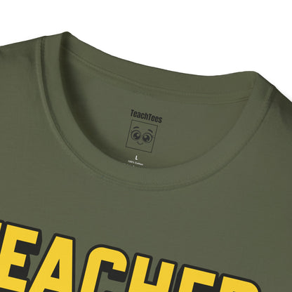 Teacher Off Duty Yellow Tee
